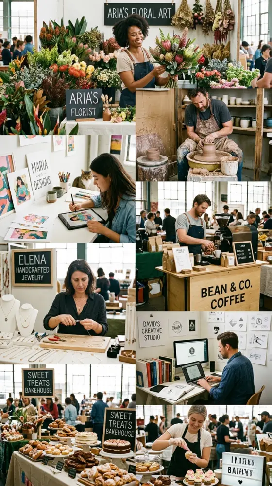 small business, creative practice, or independent service